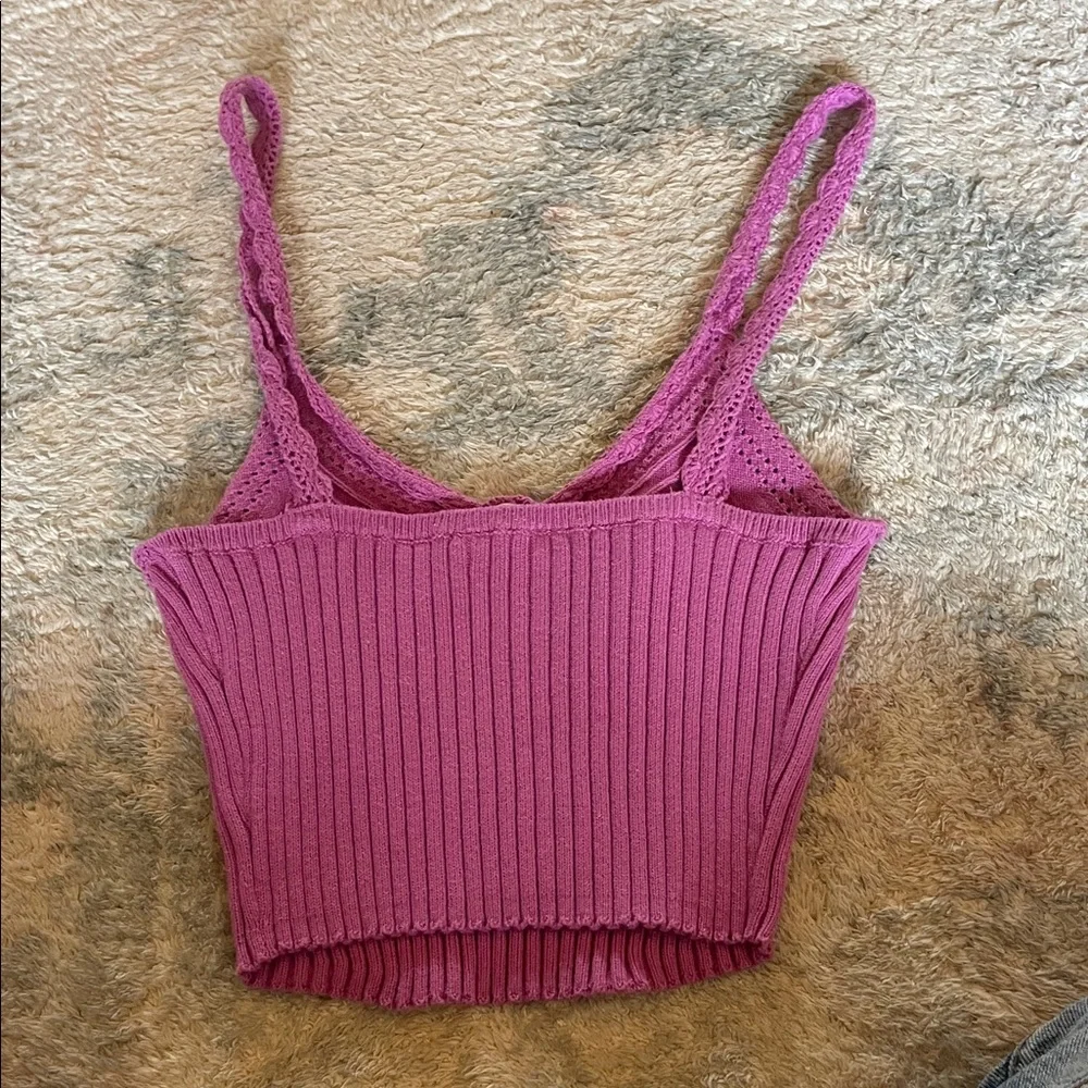Women’s knit crop top - Picture 3 of 3